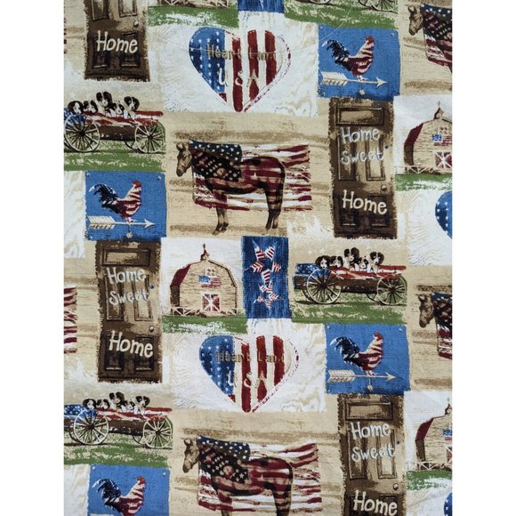 Bits & Bridle for Her Heartland USA Button Down Shirt M - Picture 7 of 9